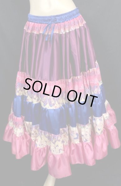 画像3: 25ヤードジプシーサテンスカートVVII (3)