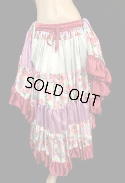 画像2: 25ヤードジプシーサテンスカートVV (2)