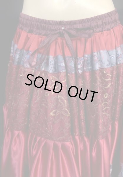 画像4: 25ヤードジプシーレースサテンスカートVVV (4)