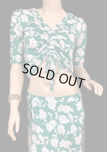 画像2: Amira Jamila オリジナル☆レッスンセット☆Emerald white rose  (2)