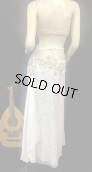 画像4: エジプトAmrオリエンタルコスチューム☆white hologram hexagon   ☆ (4)