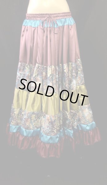 画像3: 25ヤードジプシーサテンスカートXVII (3)