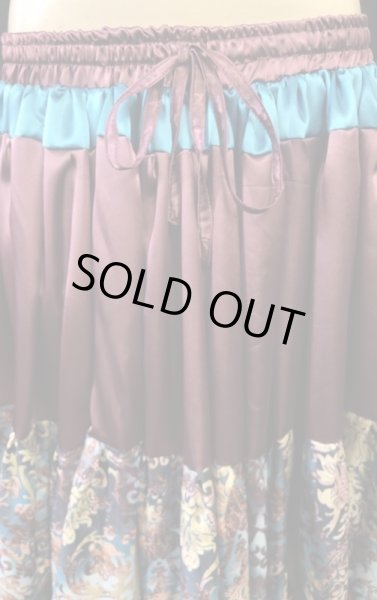 画像4: 25ヤードジプシーサテンスカートXVII (4)