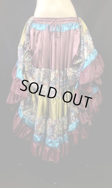 画像2: 25ヤードジプシーサテンスカートXVII (2)