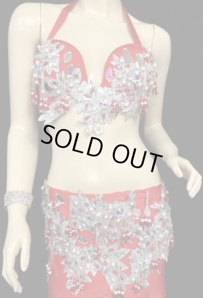 画像3: エジプトオリエンタルコスチューム☆Red nestling queen ☆ (3)