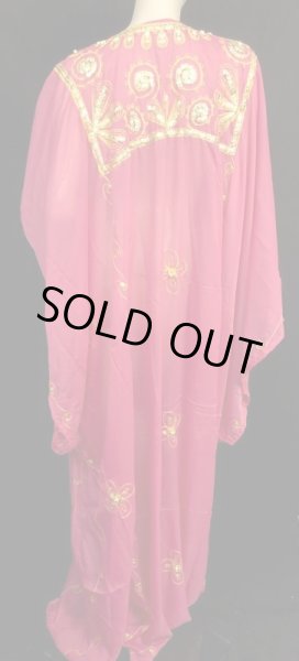 画像3: エジプト製ピーコックハリジドレス☆Pink ☆ (3)