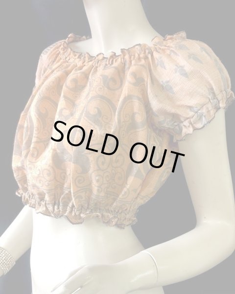 画像2: プリントパフスリーブチョリXXXIIII (2)