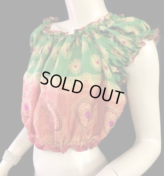 画像2: プリントパフスリーブチョリXXVlIII (2)