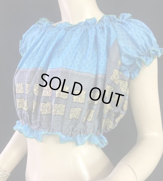 画像2: プリントパフスリーブチョリXXX (2)