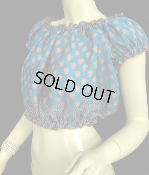 画像2: プリントパフスリーブチョリXXXVI (2)