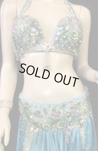 画像3: エジプトオリエンタルコスチューム☆smooth nile blue☆ (3)