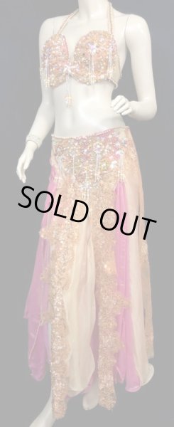 画像2: エジプトオリエンタルコスチューム☆pink golden sunset☆ (2)