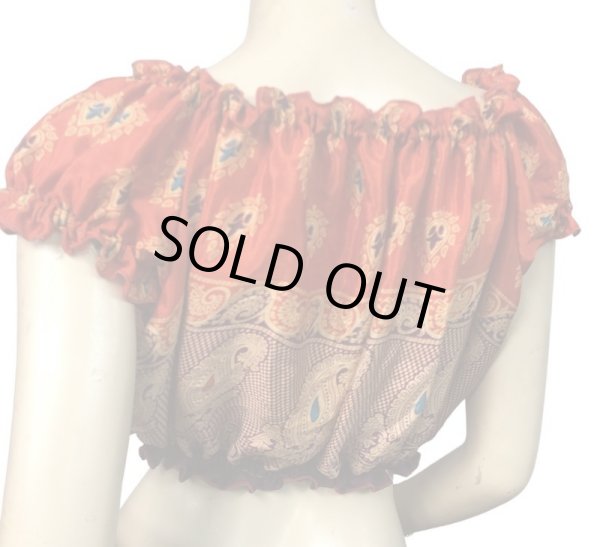 画像3: プリントパフスリーブチョリXXXVVXI (3)