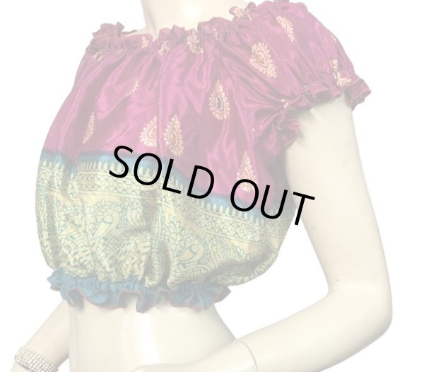 画像2: プリントパフスリーブチョリXXXVVXIIII (2)