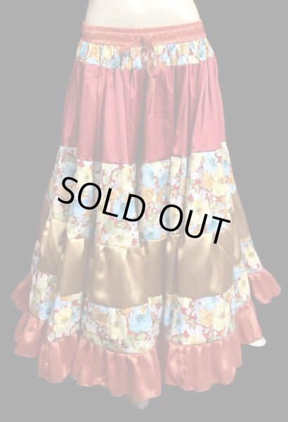 画像3: 25ヤードジプシーサテンスカートXXVVII (3)