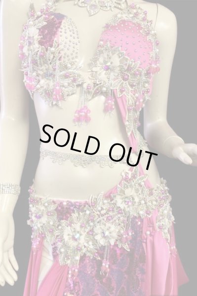 画像2: エジプトAmrオリエンタルコスチューム☆Sweet cherry pink☆ (2)