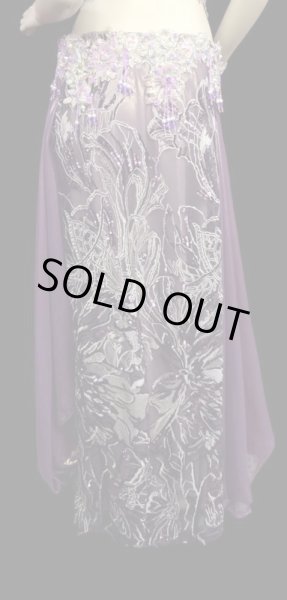 画像4: エジプトAmrオリエンタルコスチューム☆Lilac  purple bloom ☆ (4)