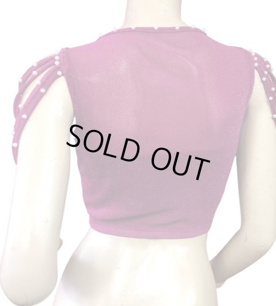 画像3: シャイニーメッシュパールチョリ☆ローズ☆ (3)