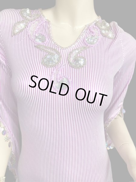 画像3: ♥HANAN/ハナン♥サイディドレス☆pink white stripe ☆ (3)