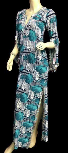 画像2: ♥HANAN/ハナン♥サイディドレス☆fresh green flower ☆ (2)