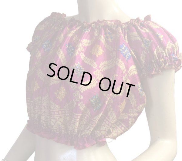 画像2: プリントパフスリーブチョリXXXVVXVIIII (2)