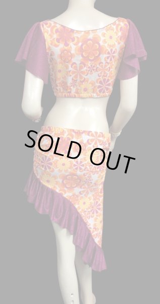 画像3: Amira Jamila オリジナル☆レッスンウェア* fresh orange squash * (3)