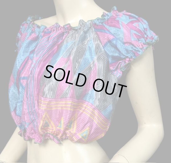 画像2: プリントパフスリーブチョリ I (2)