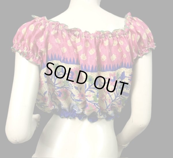 画像3: プリントパフスリーブチョリ VI (3)