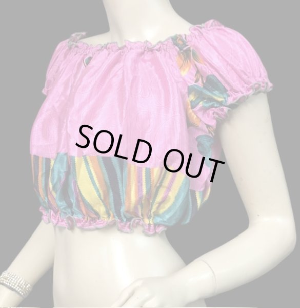 画像2: プリントパフスリーブチョリ III (2)