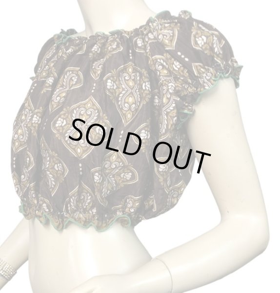 画像2: プリントパフスリーブチョリ IIII (2)