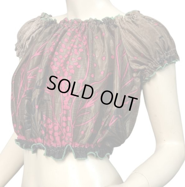 画像2: プリントパフスリーブチョリ VII (2)