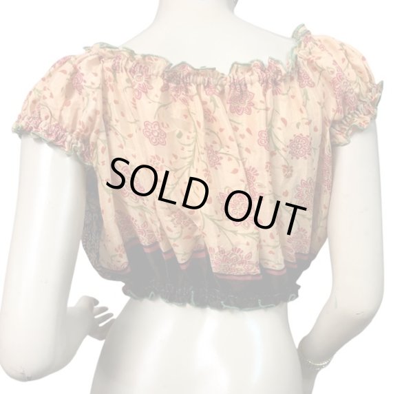 画像3: プリントパフスリーブチョリ V (3)