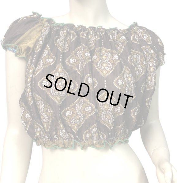 画像1: プリントパフスリーブチョリ IIII (1)