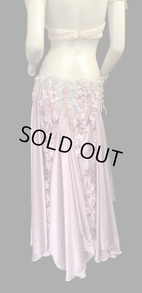 画像4: エジプトAmrオリエンタルコスチューム☆Dreamy smoky pink ☆ (4)