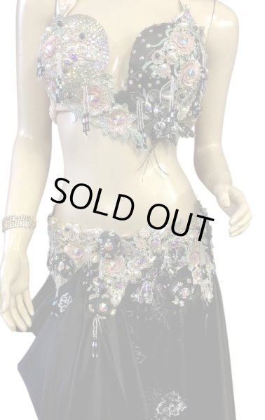 画像2: エジプトAmrオリエンタルコスチューム☆ Sweet black swan ☆ (2)