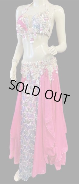 画像3: エジプトAmrオリエンタルコスチューム☆sweet cherry pink☆ (3)