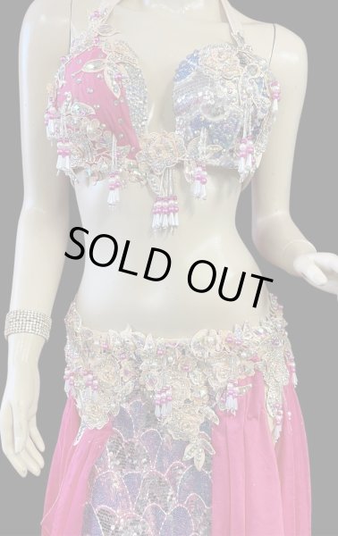 画像2: エジプトAmrオリエンタルコスチューム☆sweet cherry pink☆ (2)