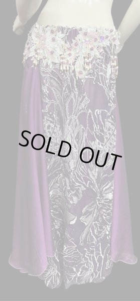 画像4: エジプトAmrオリエンタルコスチューム☆Lilac  purple bloom ☆ (4)