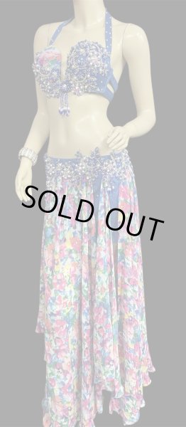 画像3: エジプトオリエンタルコスチューム☆fresh  multi  flower☆ (3)