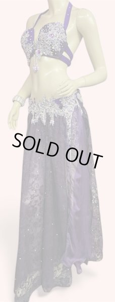 画像3: エジプトオリエンタルコスチューム☆purple lace ethnic ☆ (3)