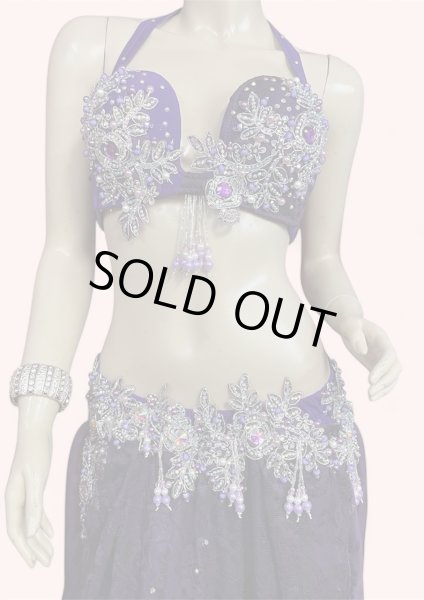 画像2: エジプトオリエンタルコスチューム☆purple lace ethnic ☆ (2)