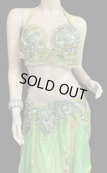 画像2: エジプトオリエンタルコスチューム☆Elegant lime green prince ☆ (2)