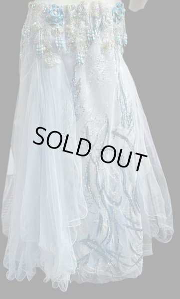 画像3: エジプトAmrオリエンタルコスチューム☆sweet horizon blue☆ (3)