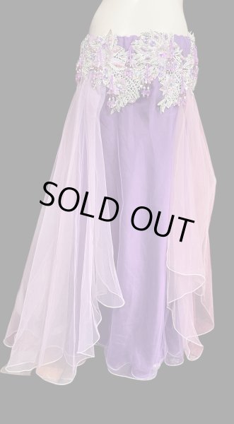 画像3: エジプトAmrオリエンタルコスチューム☆Salmon pink purple celebration ☆ (3)