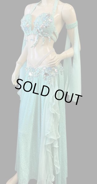 画像3: エジプトオリエンタルコスチューム☆エメラルドシークイーン☆ (3)