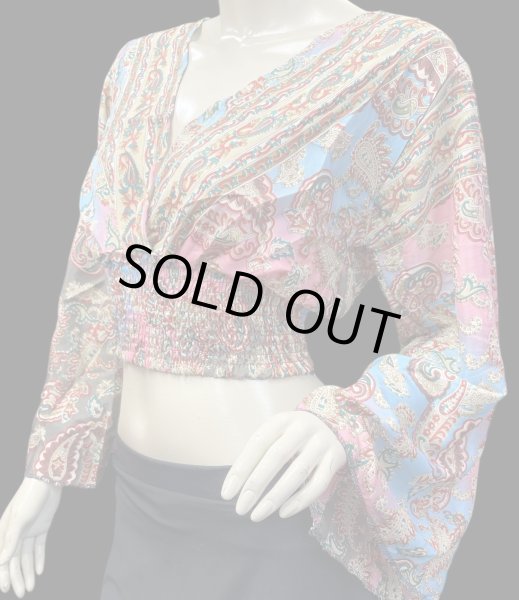 画像2: プリントパフスリーブチョリXVIII (2)