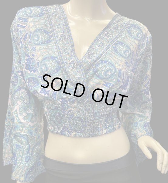 画像1: プリントパフスリーブチョリXV (1)