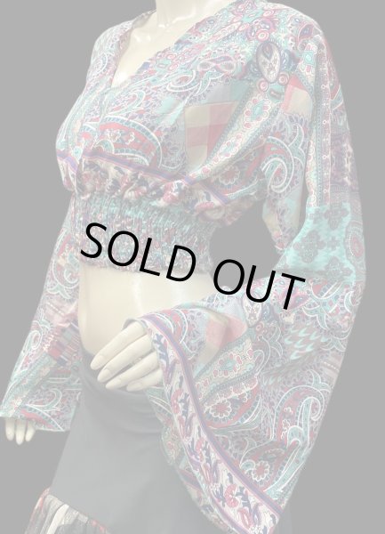 画像2: プリントパフスリーブチョリXIIII (2)