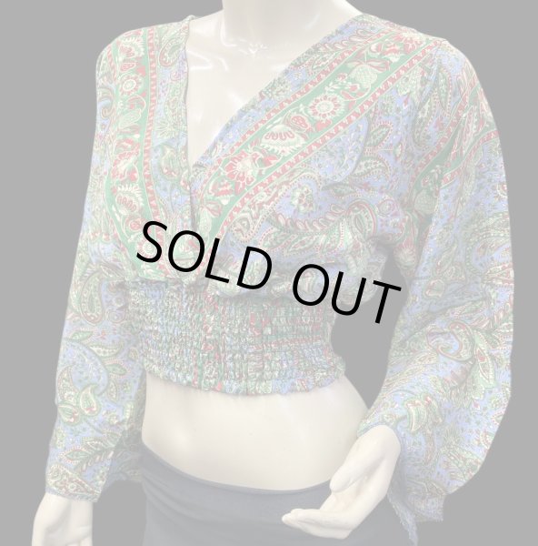 画像2: プリントパフスリーブチョリXVI (2)