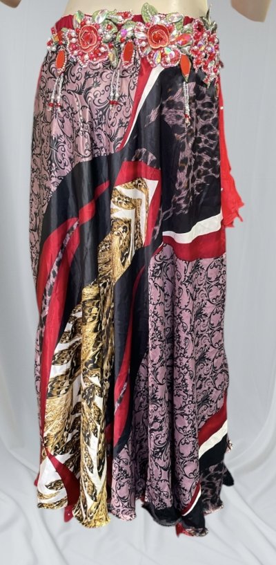 画像3: エジプトオリエンタルコスチューム☆black red ethnic ☆